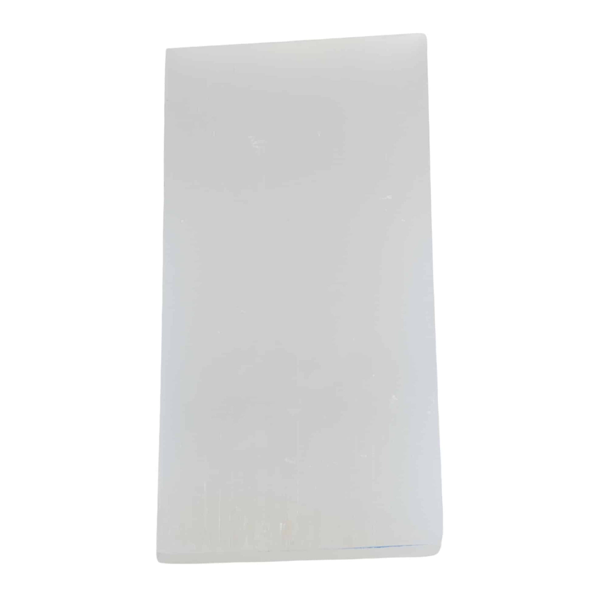 Edelsteen Seleniet Oplaadsteen Plaat 20 cm