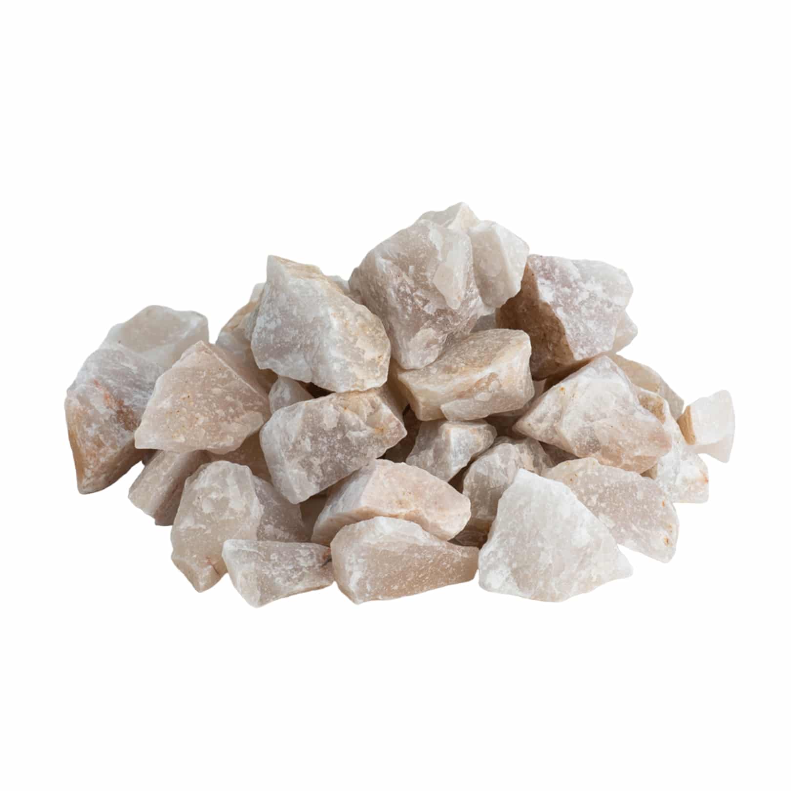 Ruwe Edelsteen Witte Aragoniet – 1000 gram
