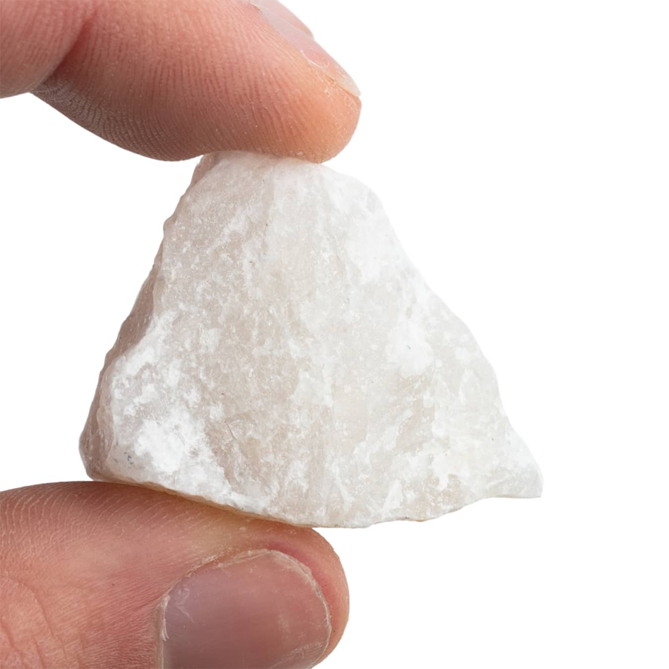 Ruwe Edelsteen Witte Aragoniet – 1000 gram
