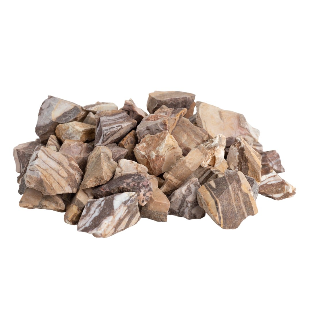 Ruwe Edelsteen Zebra Jaspis – 1000 gram