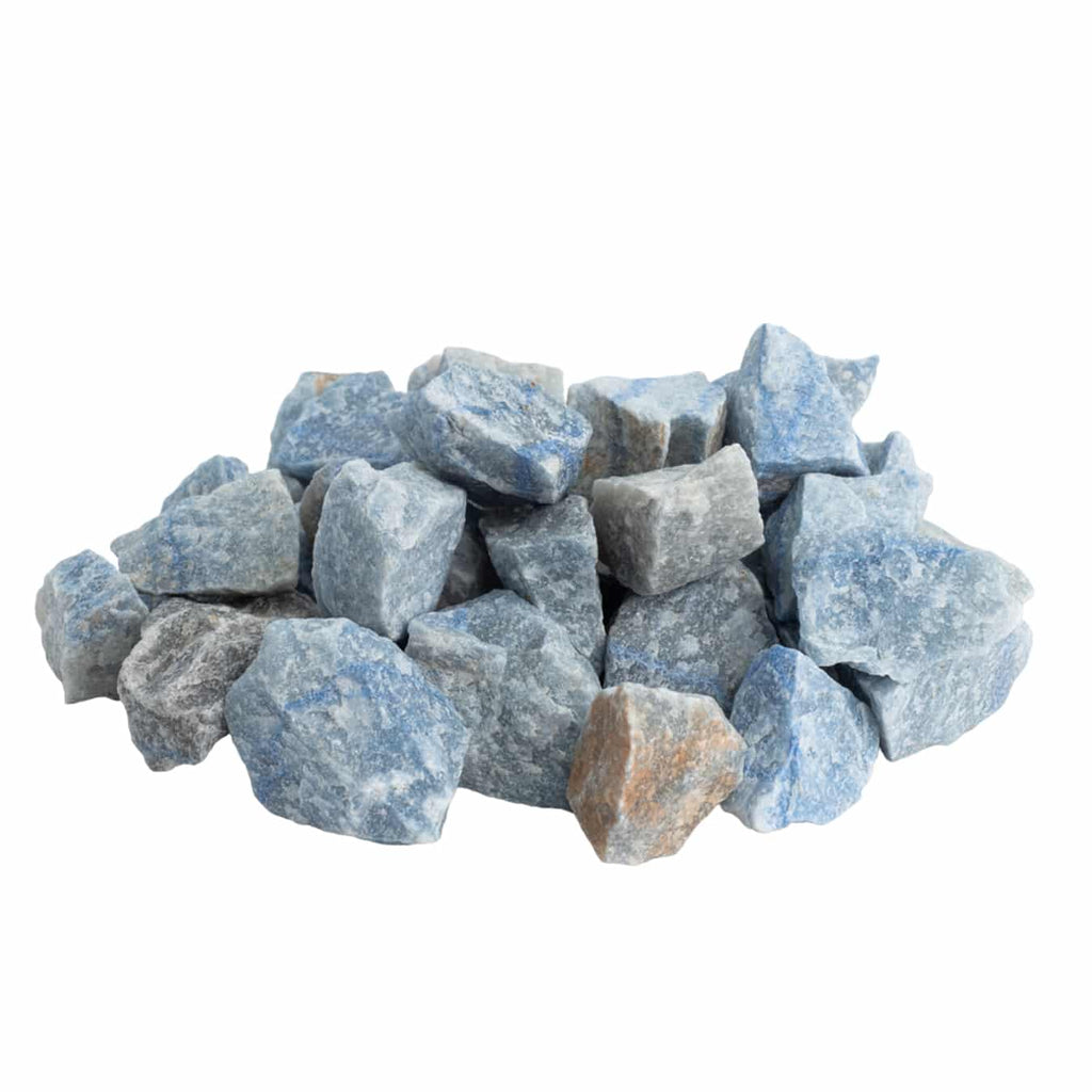 Ruwe Edelsteen Blauwe Kwarts – 1000 gram