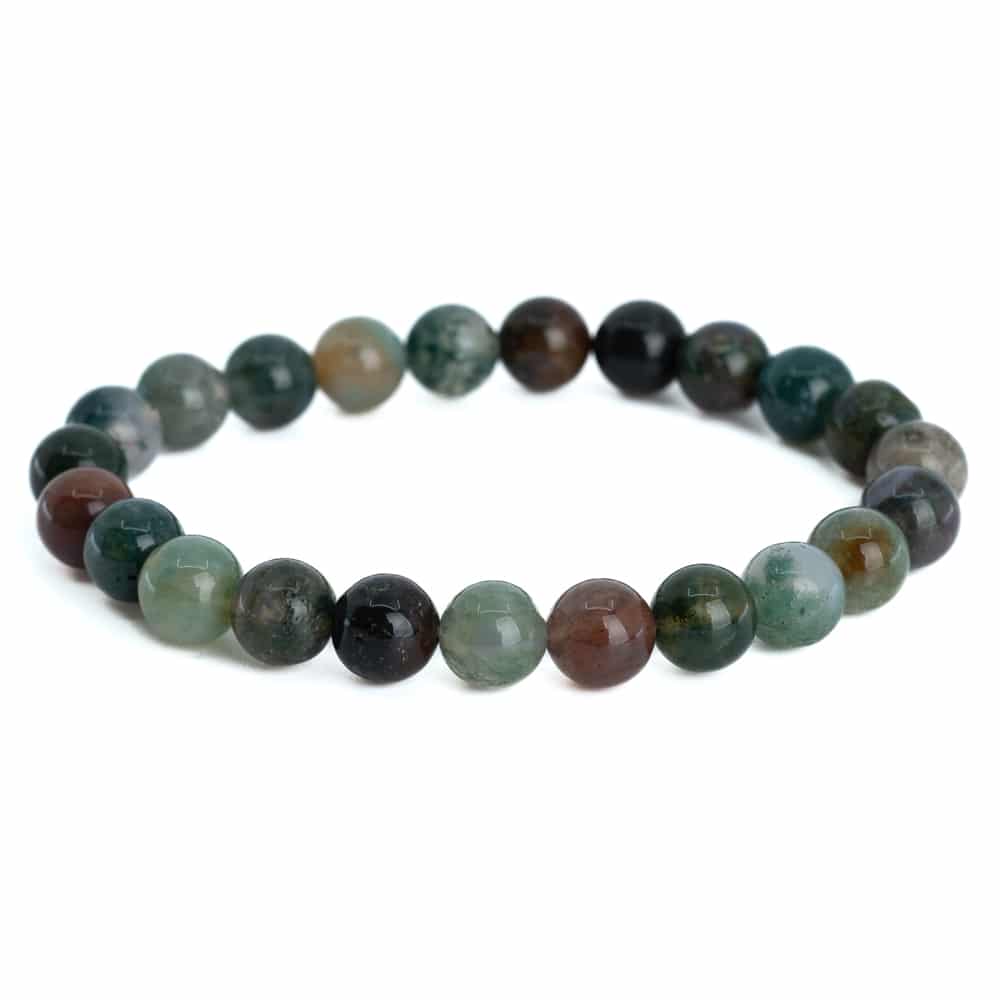 Edelsteen Armband India Agaat – 8 mm