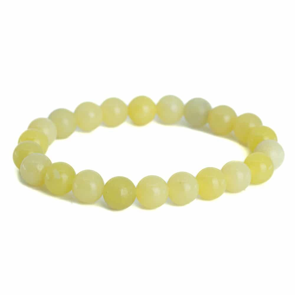 Edelsteen Armband Citroen Jade – 8 mm