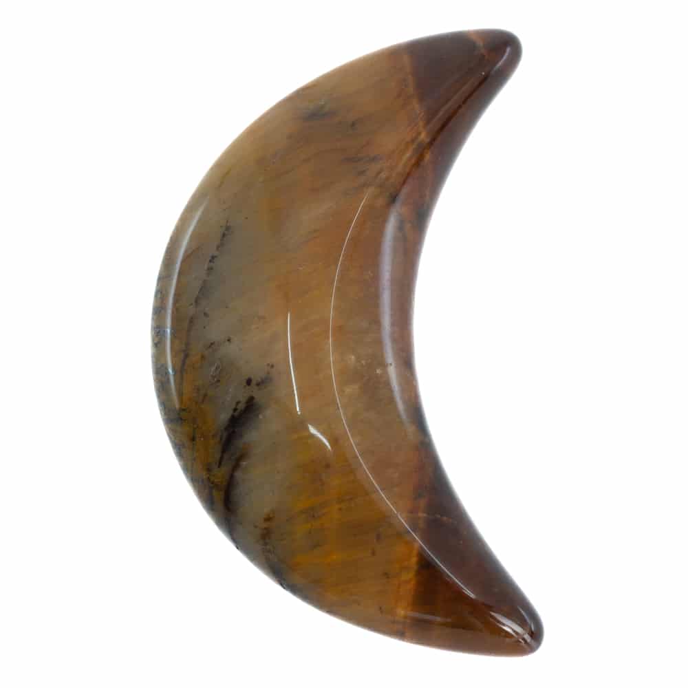 Edelstenen Maan Tijgeroog – 3 cm