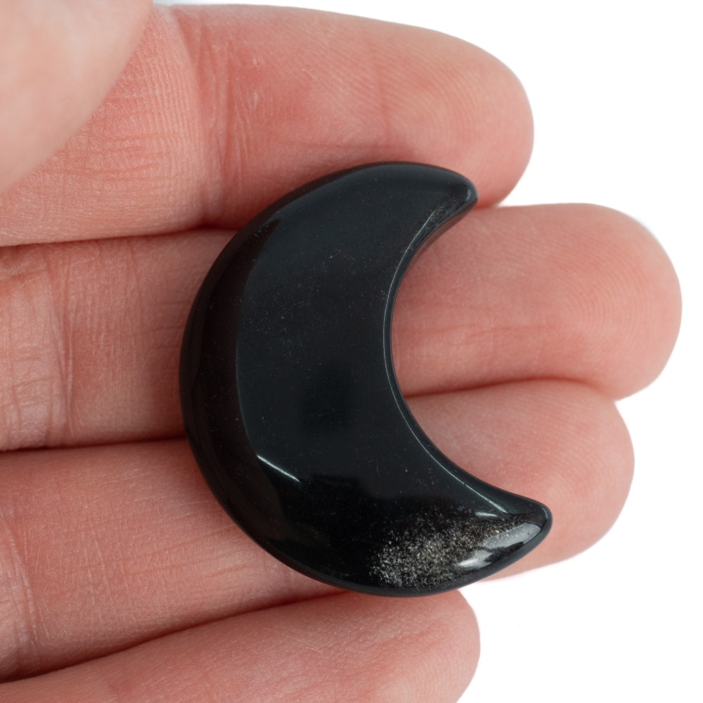 Edelstenen Maan Obsidiaan – 3 cm