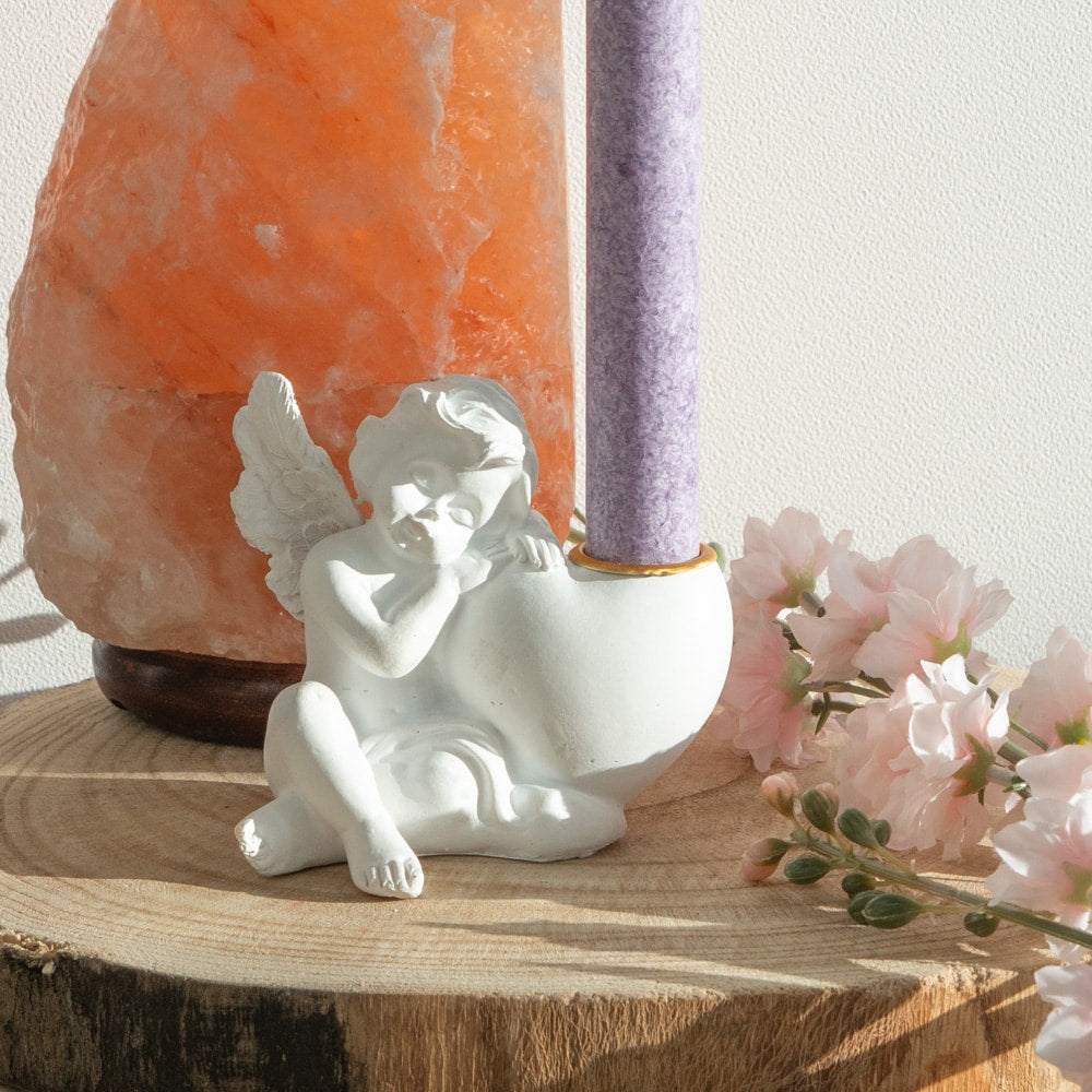 Kaarshouder Engel Liefde (10 cm)