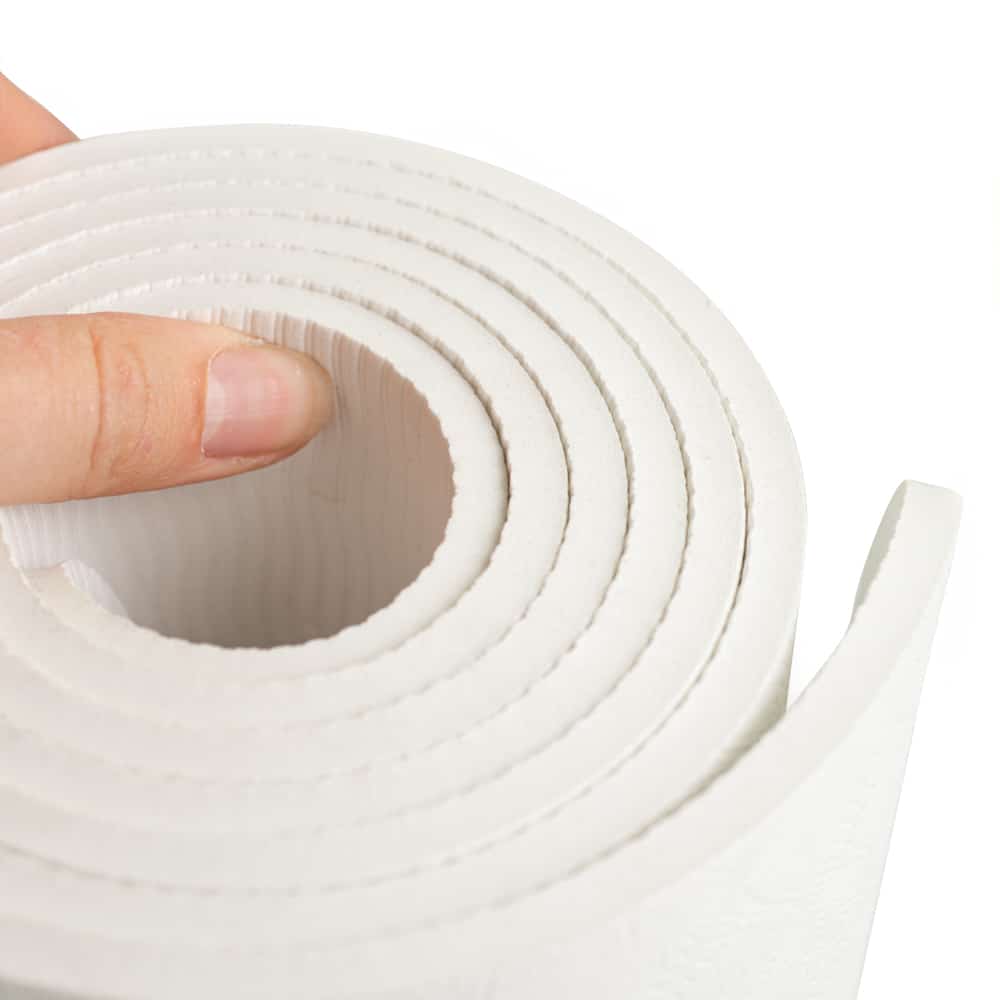 Spiru TPE Yogamat Wit – Extra Dik – 6 mm – 183 x 61 cm