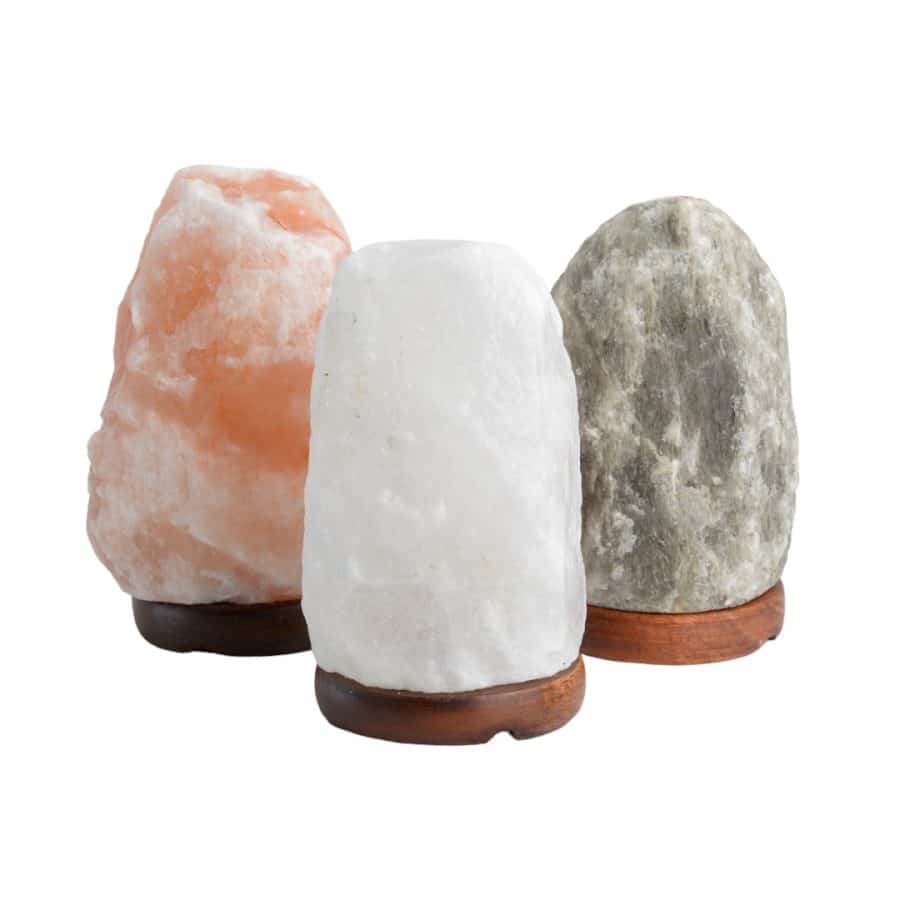 Himalaya Zoutlamp Set – Drie Kleuren