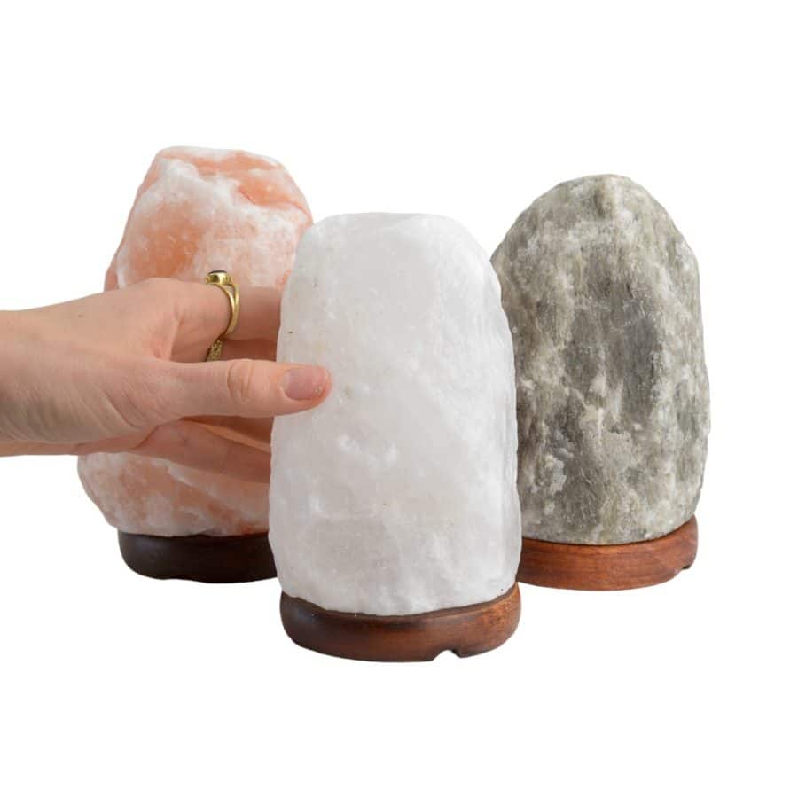 Himalaya Zoutlamp Set – Drie Kleuren