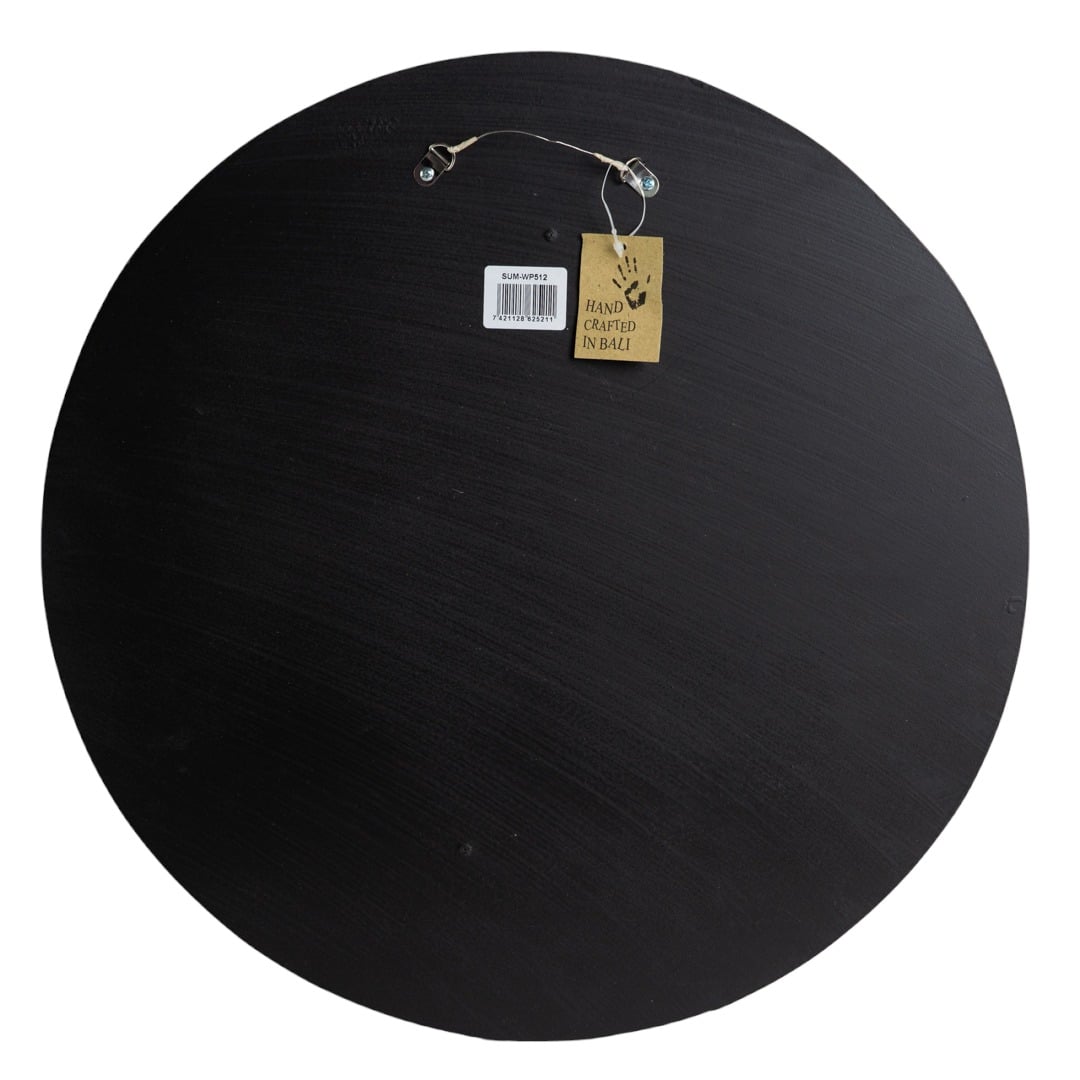 Houten Muurdecoratie – Zodiac Tekens // Dierenriem – Rond (ca 40 x 1 cm)