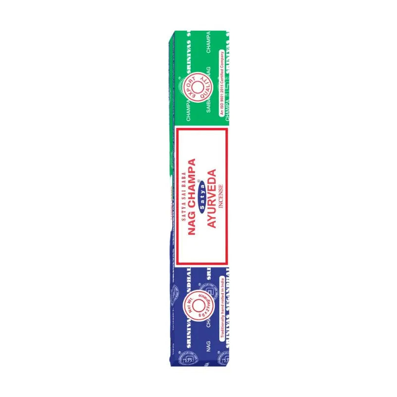 Satya Nag Champa Ayurveda Incense Sticks-Global Food Hub