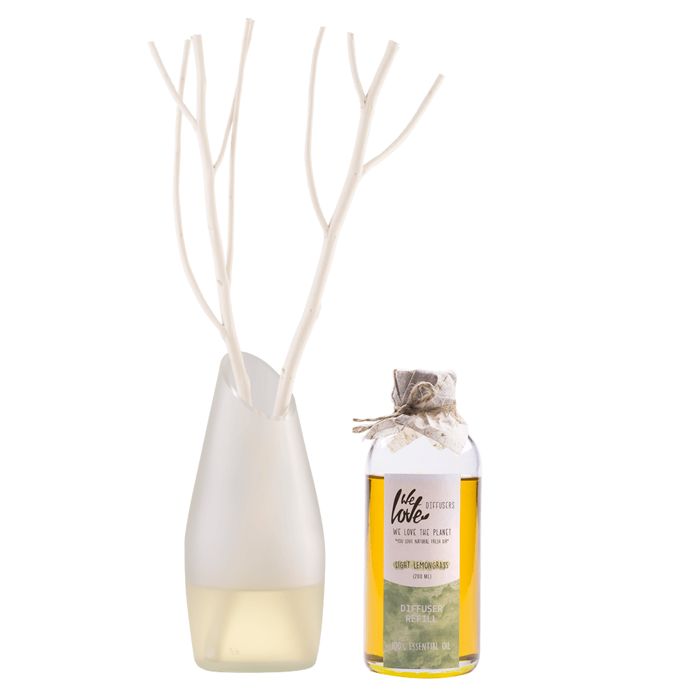 We Love The Planet Diffuser ‘Light Lemongrass’ – 200 ml