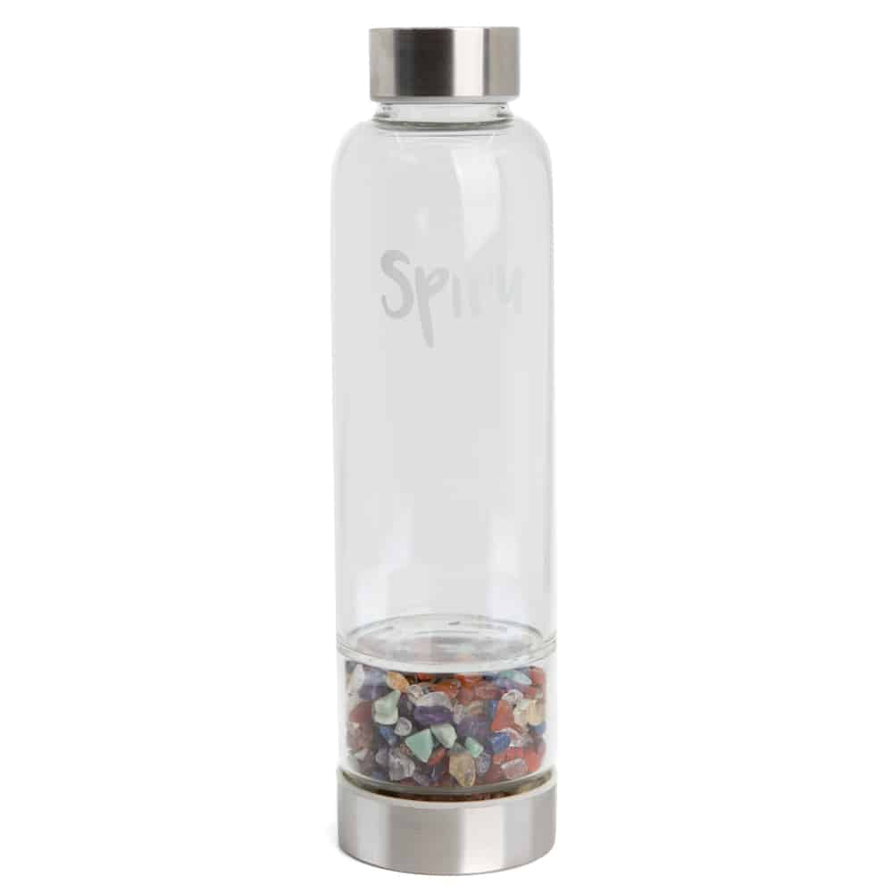 Spiru Edelsteen Waterfles Mix – 400 ml
