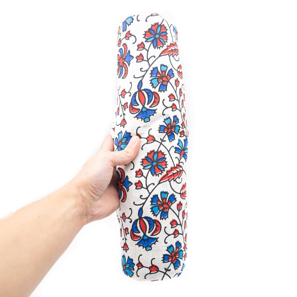 Authentiek Mandala Wandkleed Katoen Rood/ Blauw (240 x 210 cm)