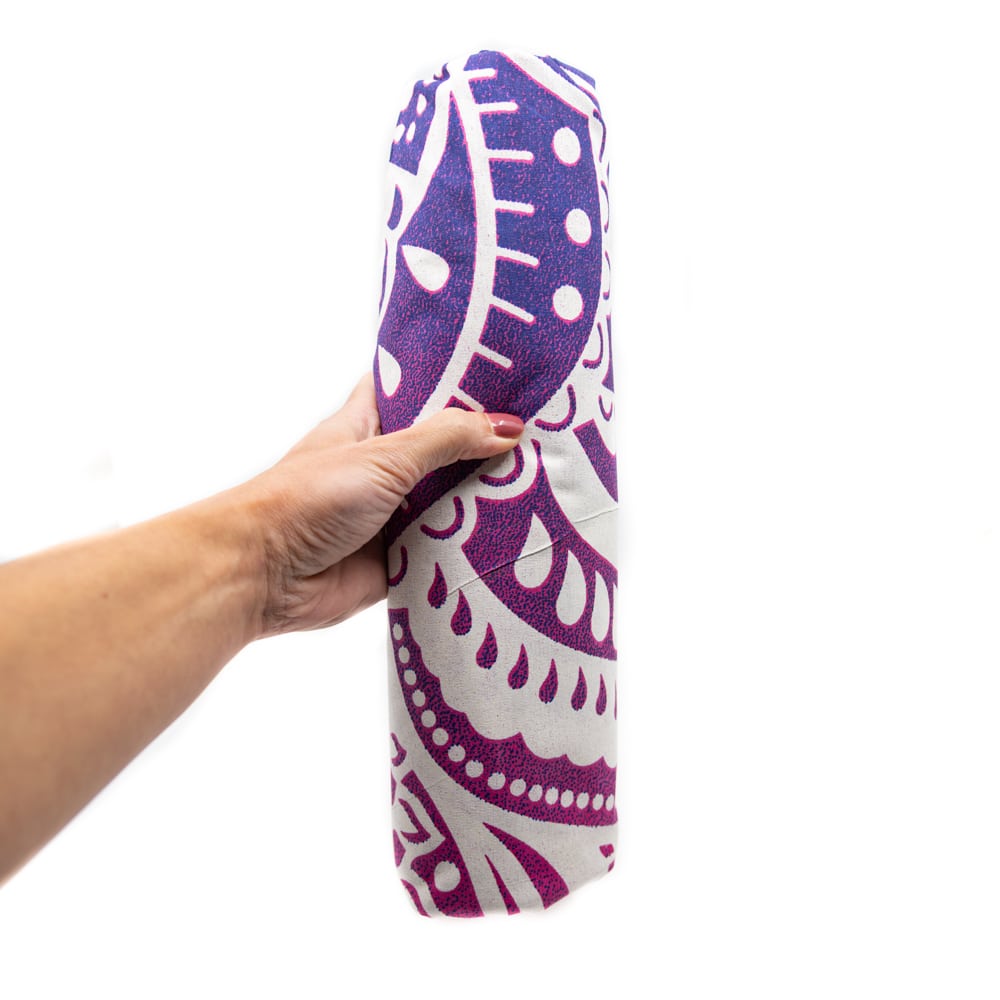 Authentiek Wandkleed Katoen met Roze / Blauw Mandala (215 x 135 cm)
