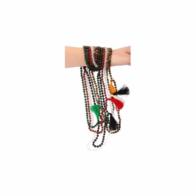 Edelstenen Ketting Bergkristal Mala
