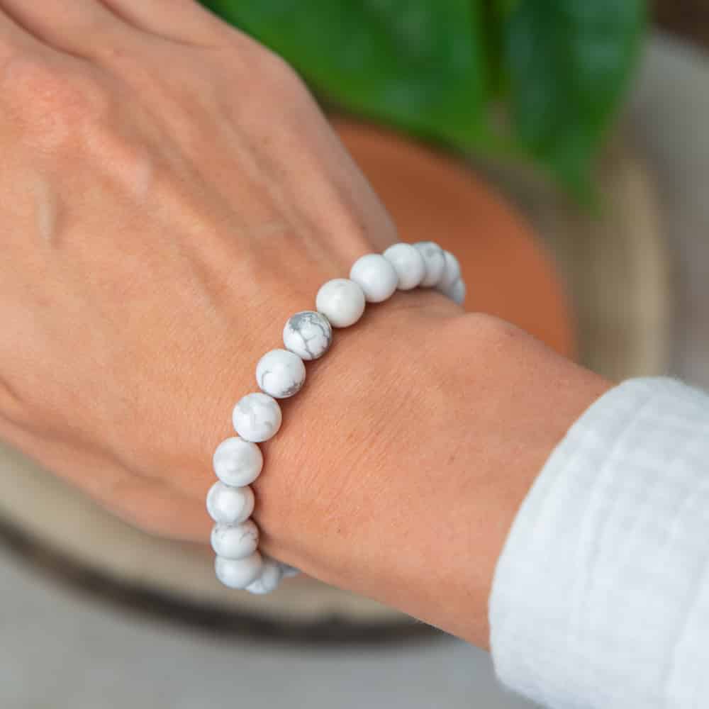 Edelsteen Armband Howliet – 8 mm