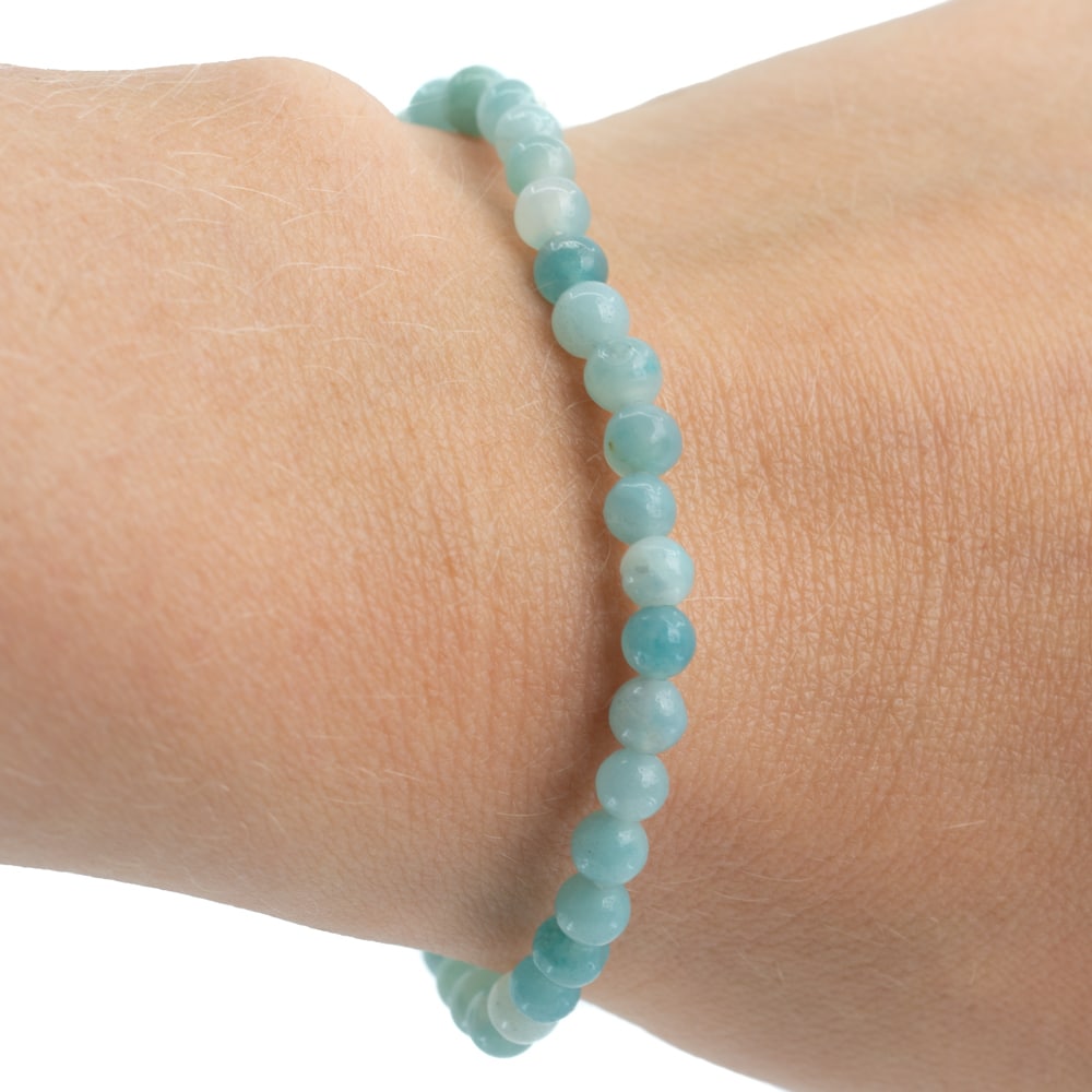 Edelsteen Armband Amazoniet (4 mm)