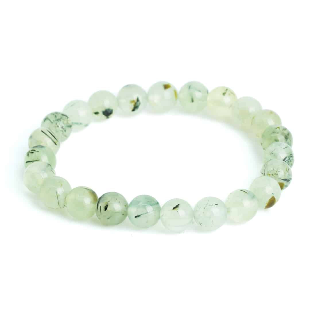 Edelsteen Armband Prehniet (8 mm Kralen)