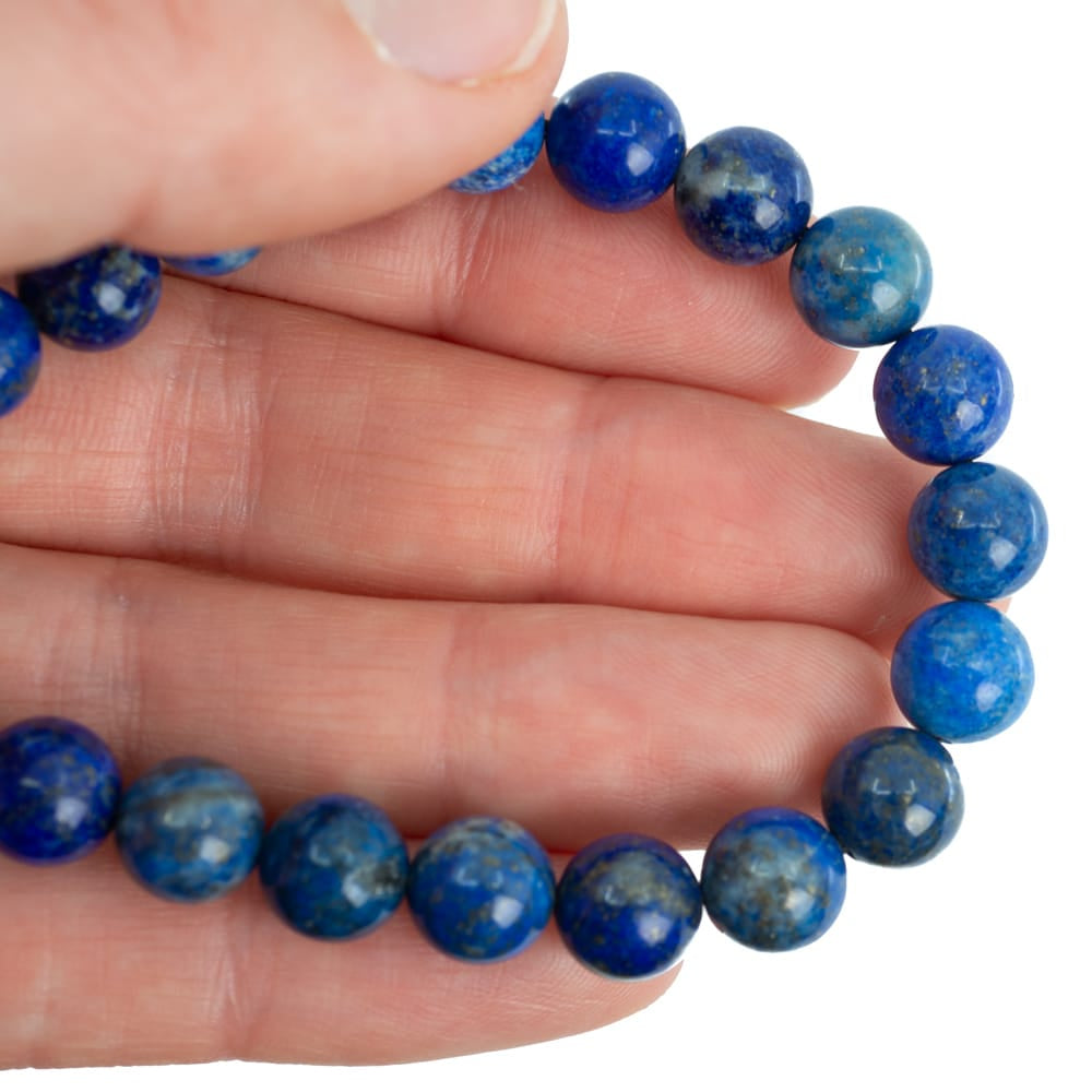 Edelsteen Armband Verstelbaar Lapis Lazuli (8 mm)