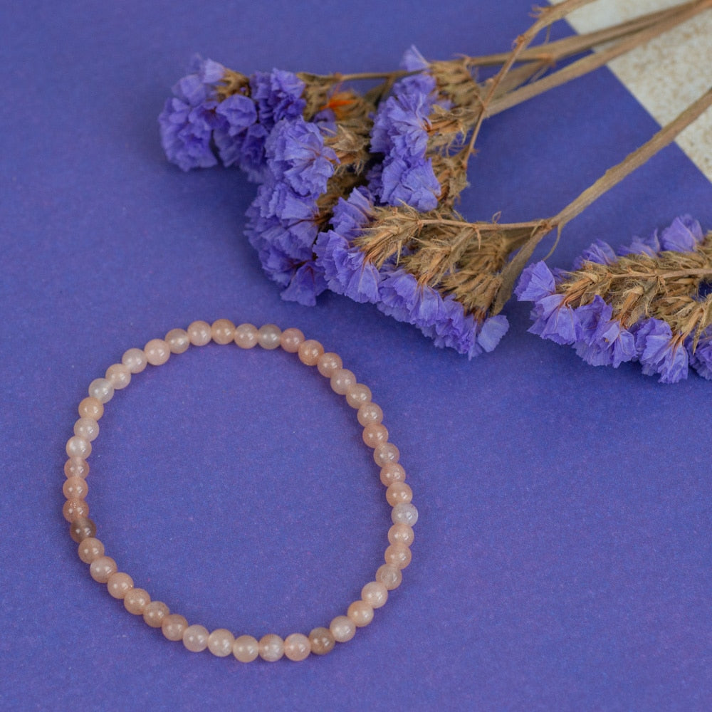 Edelsteen Armband Zonnesteen (4 mm)