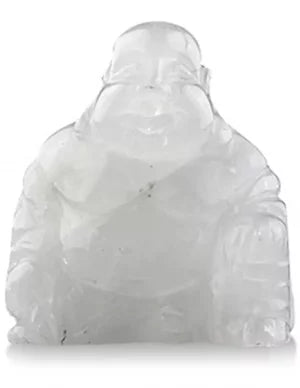 Edelstenen Beeld Boeddha Bergkristal – 50 mm