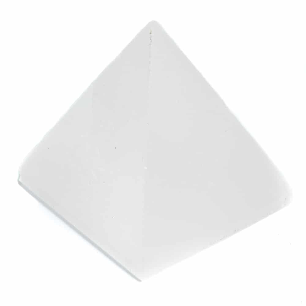 Edelsteen Piramide Seleniet – 5 cm