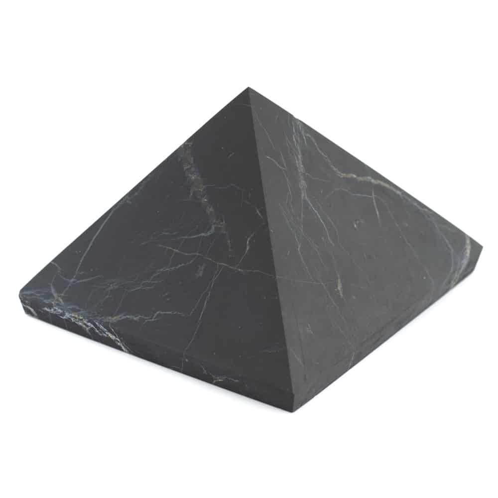 Edelsteen Piramide Shungiet Ongepolijst – 30 mm