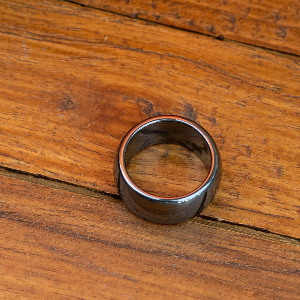 Edelstenen Ring Hematiet (10 mm – Maat 17)