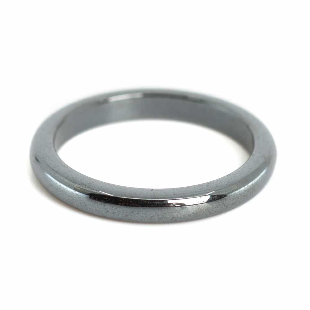 Edelstenen Ring Hematiet (3 mm – Maat 19)