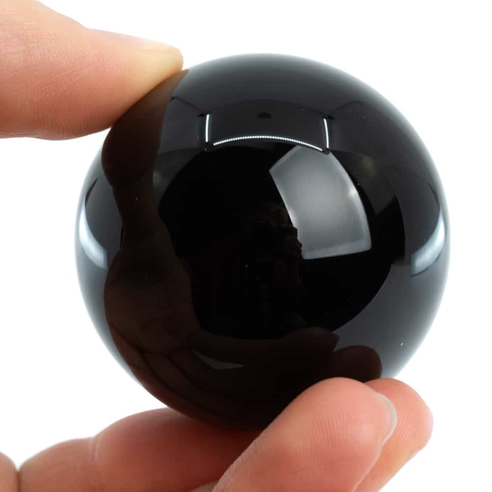 Feng Shui Kristallen Chakra Bol – De Zwarte Chakra (50 mm)