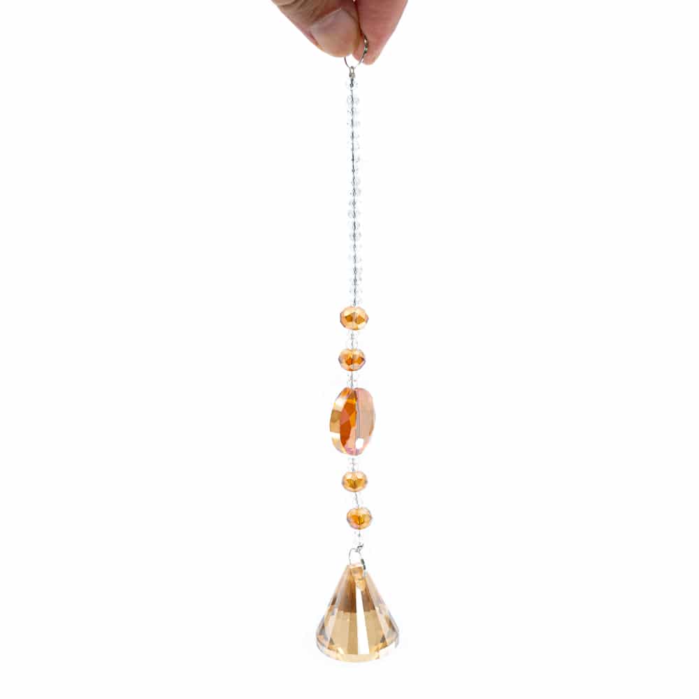 Feng Shui Regenboog Kegel Champagne (20 cm)