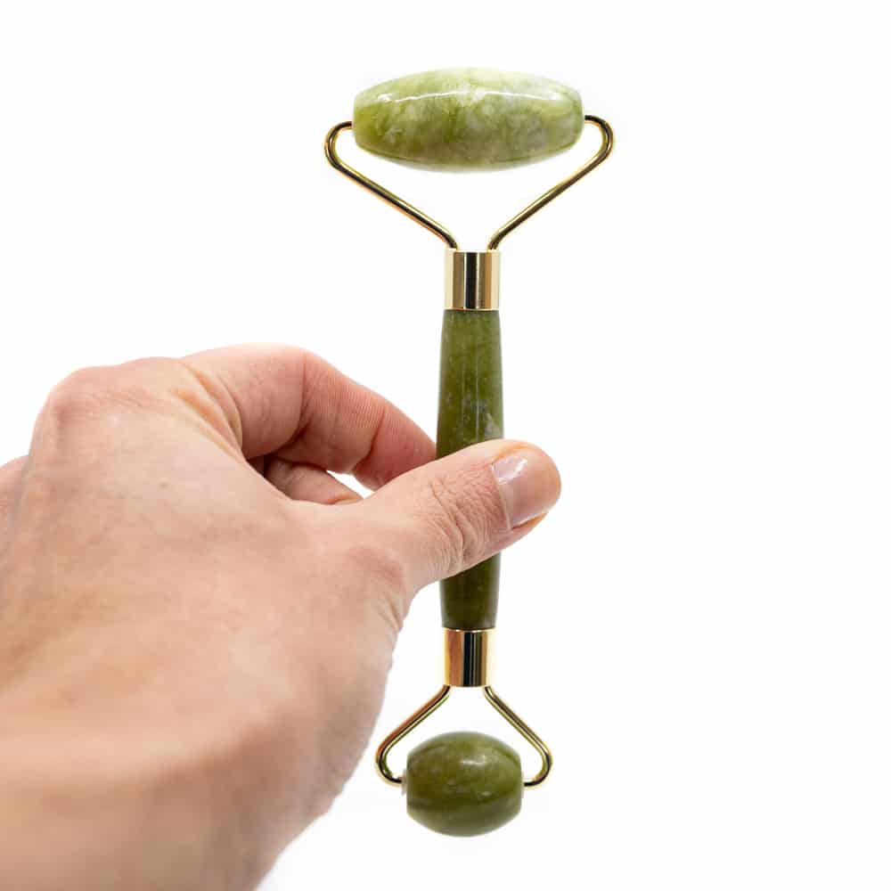 Groene Jade Massage Gezichtsroller