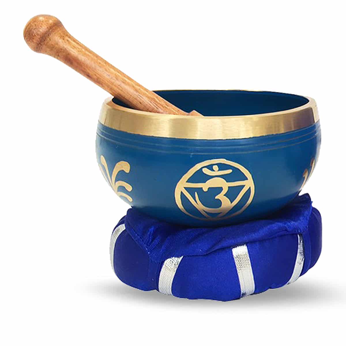 Klankschaal met Klopper en Kussen –  Third Eye Chakra
