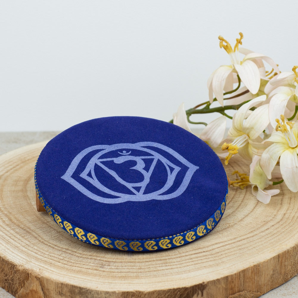 Klankschaalkussen 6e Chakra (15 cm)