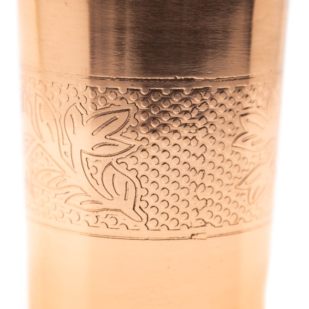 Koperen Beker Versiering Geëtst (250 ml)