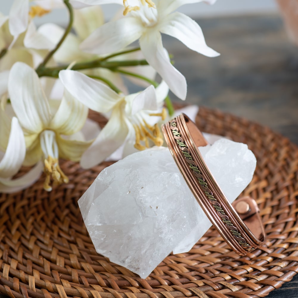 Koperen Magneet Armband “Waves”