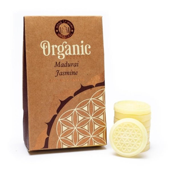 Organic Goodness Wax Melts Geurwax Jasmijn – 40 gram