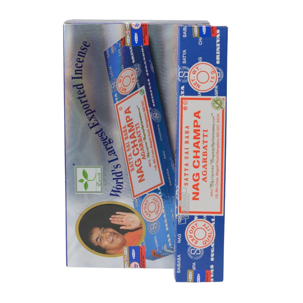 Satya Nag Champa Wierookstokjes – Sai Baba –  Doos 12 x 15 gram