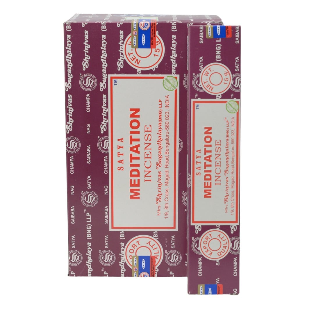 Satya Wierookstokjes Meditatie – Doos 12 x 15 gram