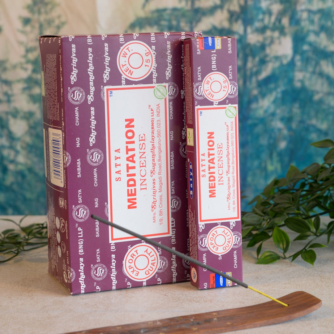 Satya Wierookstokjes Meditatie – Doos 12 x 15 gram