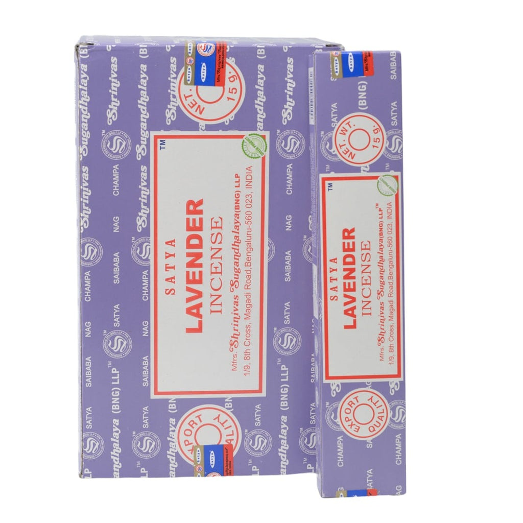 Satya Wierookstokjes Lavendel – Doos 12 x 15 gram