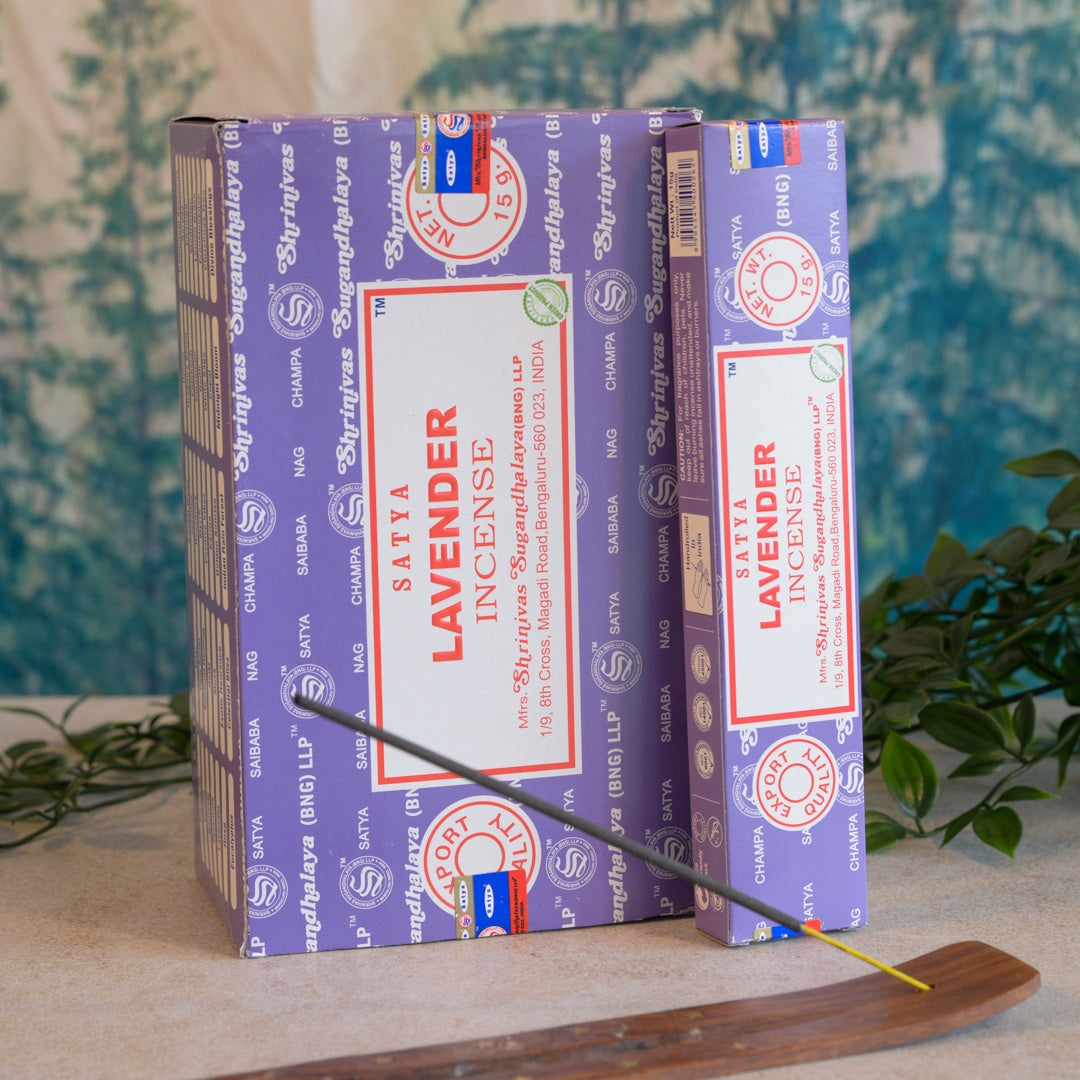 Satya Wierookstokjes Lavendel – Doos 12 x 15 gram