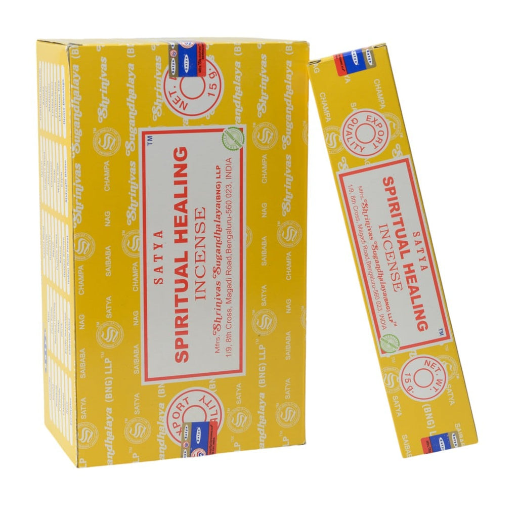 Satya Wierookstokjes Spiritual Healing – Doos 12 x 15 gram