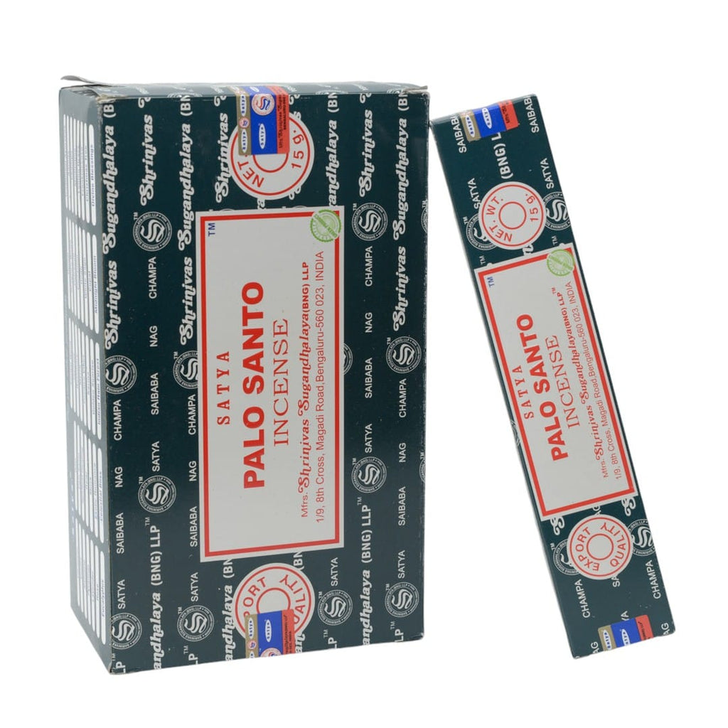 Satya Wierookstokjes Palo Santo – Doos 12 x 15 gram