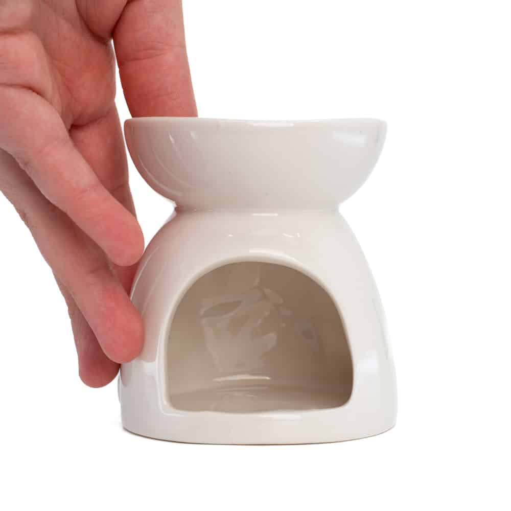 Olieverdamper Wit Keramiek Zee Sterren (8,5  x 7 cm)