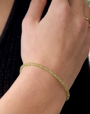 Edelsteen Armband Peridoot – Summer Vibes