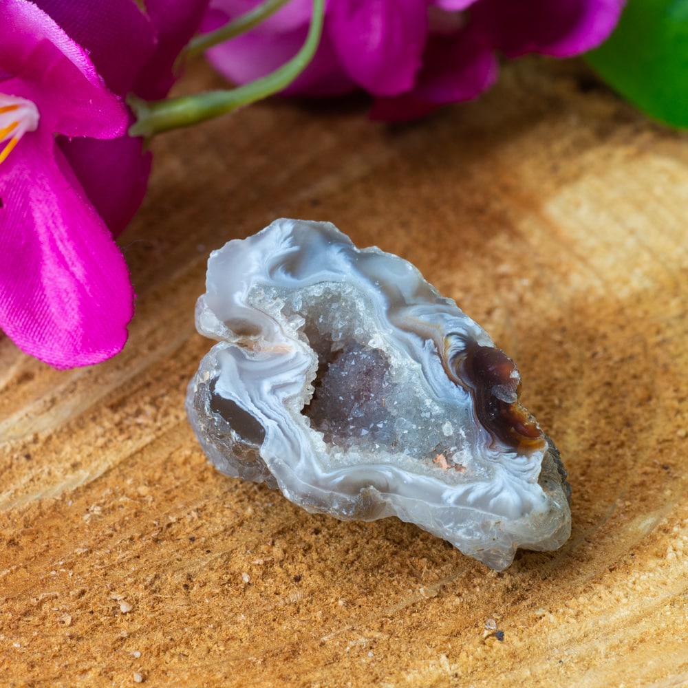 Ruwe Agaat Geode Edelsteen 4 – 6 cm