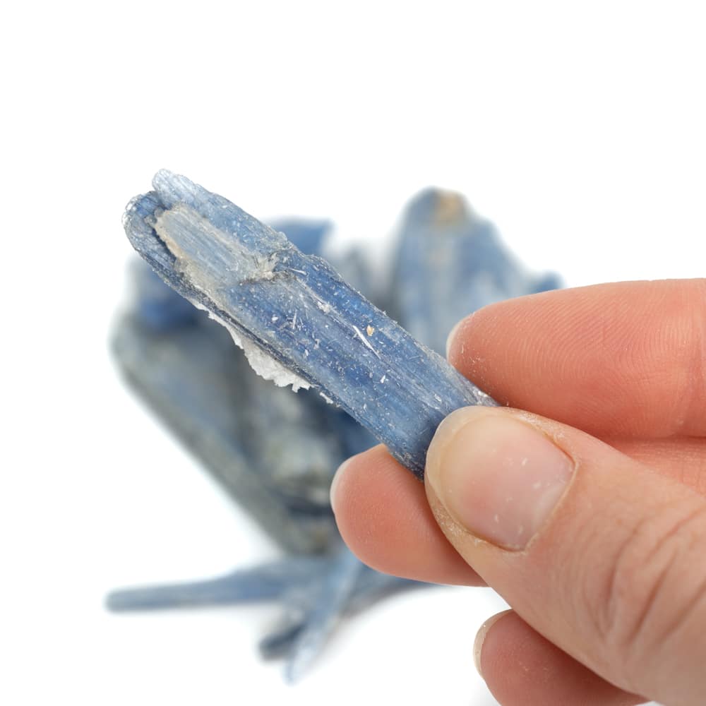 Ruwe Blauwe Kyaniet Edelsteen Stukjes – 100 gram