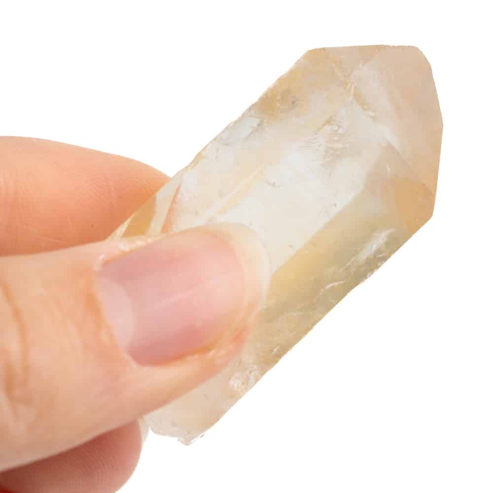 Ruwe Braziliaanse Gele Kwarts Edelsteen Punt 4 – 6 cm